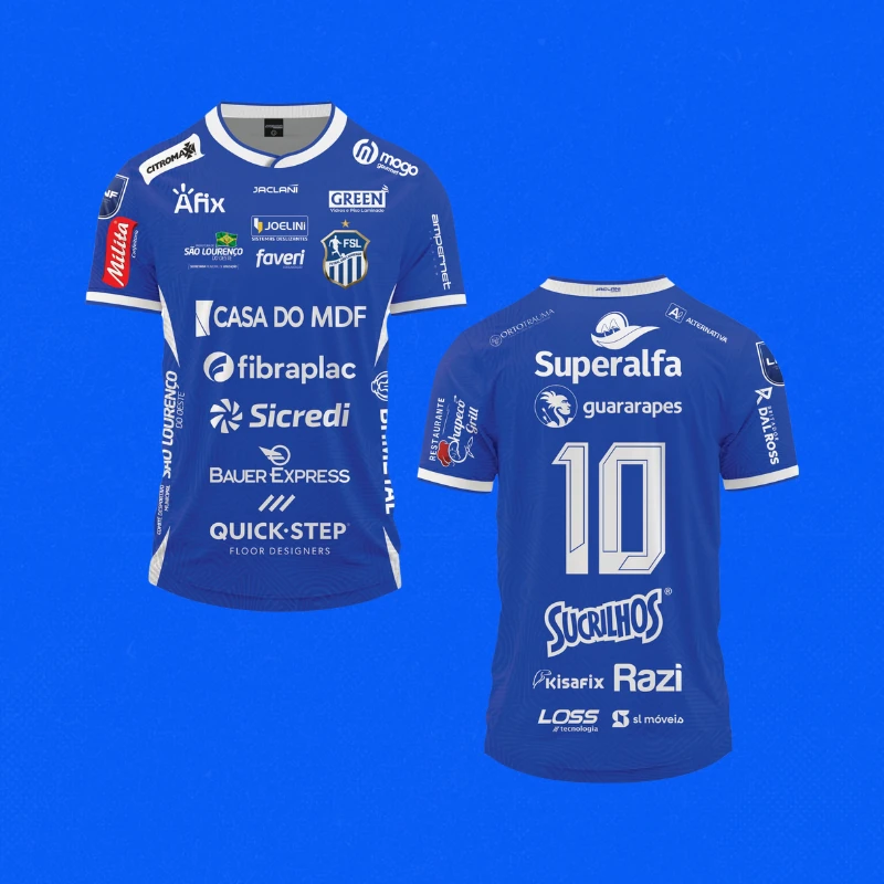 Camisa Futsal SLO - Azul