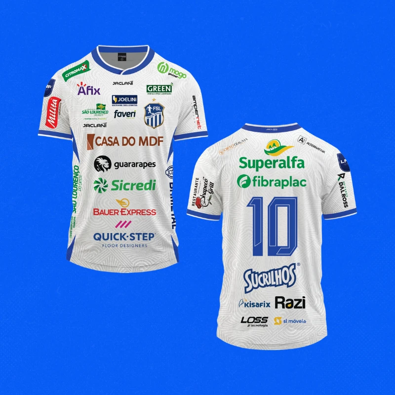 Camisa Futsal SLO - Branco